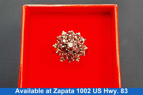 Women's Ring - Yellow Gold 10k (.417) 3.8 grams Size 12