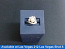 Women's Ring - White Gold 14k (.585) 3.9 grams Size 10.5