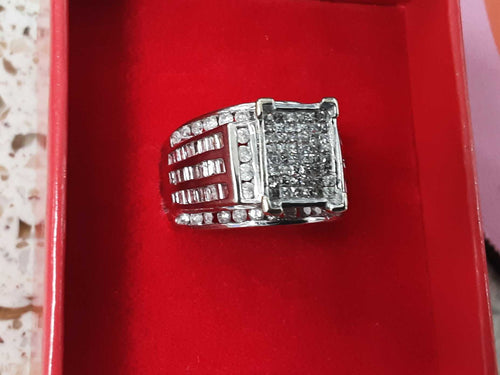 Women's Ring - White Gold 10k (.417) 5.5 grams Size 7