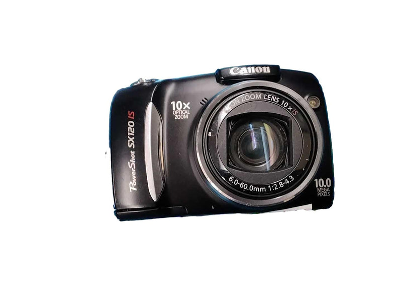 Canon Sx120 Is Black Digital Camera