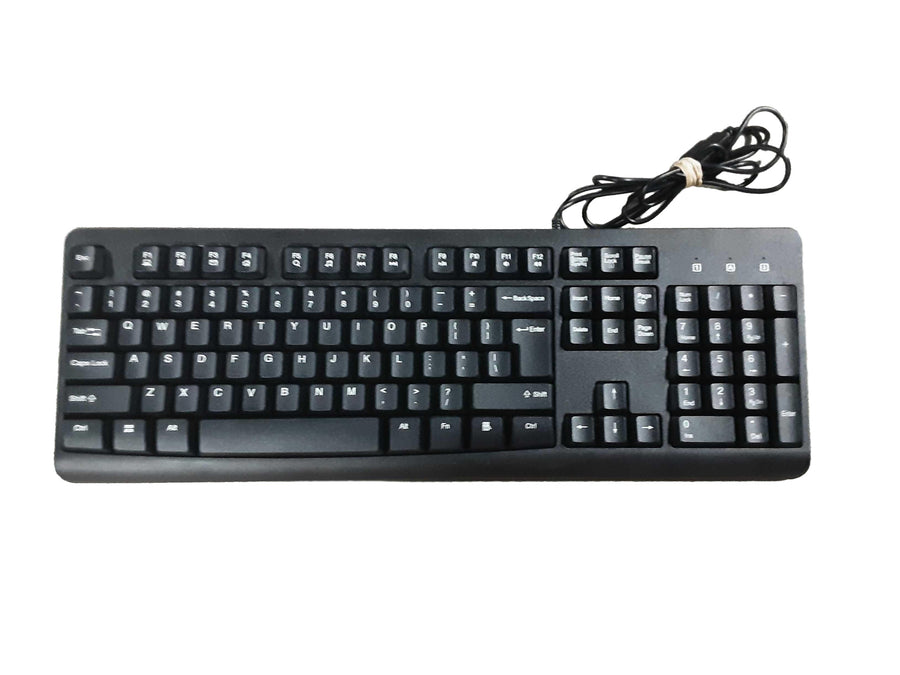 Bestbuy Essetials Be-wkbf2b Black Computer Keyboard