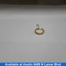 Men's Ring - Yellow Gold 22k (.917) 5 grams Size 7