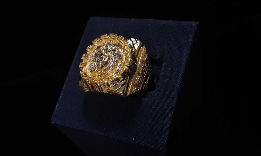 Men's Ring - Yellow Gold 10k (.417) 6.8 grams Size 6.5