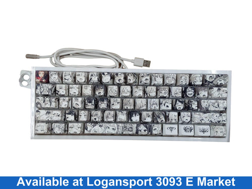 Ducky One 2 Mini White Computer Keyboard