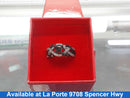 Women's Ring - Solitaire - Silver 4.5 grams Size 7.5