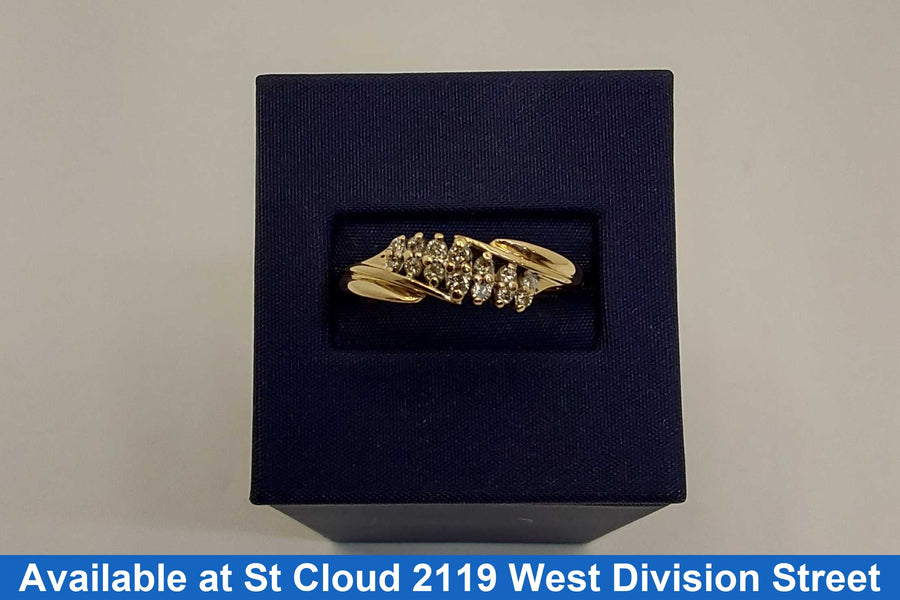 Women's Ring - Yellow Gold 14k (.585) 3.28 grams Size 11