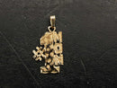 Pendant - Yellow Gold 14k (.585) 1.8 grams