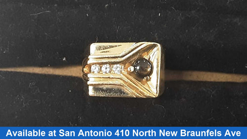 Men's Ring - Yellow Gold 14k (.585) 12 grams Size 20