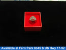 Women's Ring - White Gold 14k (.585) 6.1 grams Size 10