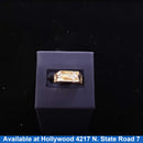 Men's Ring - Yellow Gold 10k (.417) 3.4 grams Size 7.5