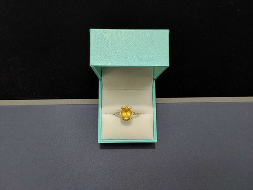 Women's Ring - Yellow Gold 10k (.417) 2.4 grams Size 6