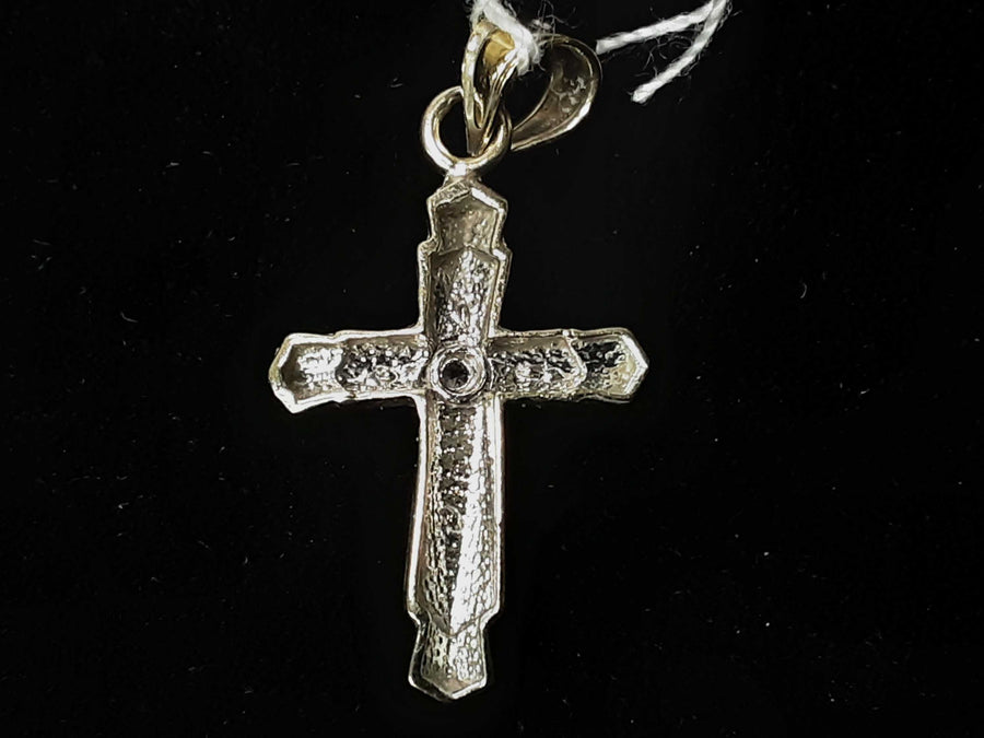 Religious Pendant - White Gold 14k (.585) 2 grams