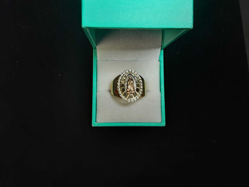 Women's Ring - Yellow Gold 14k (.585) 6.4 grams Size 9.5