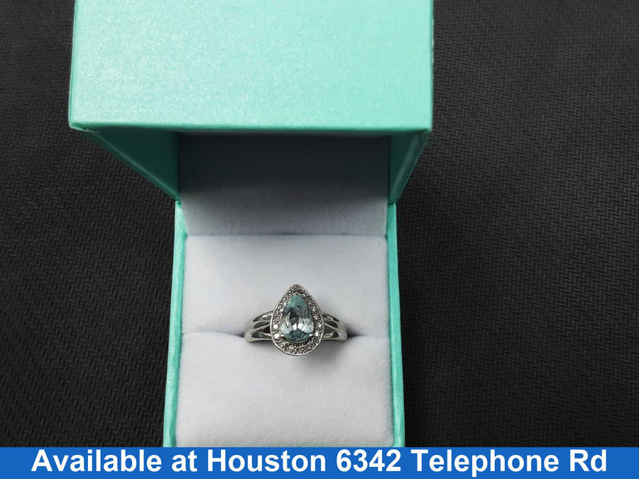 Women's Ring - White Gold 14k (.585) 3.8 grams Size 8