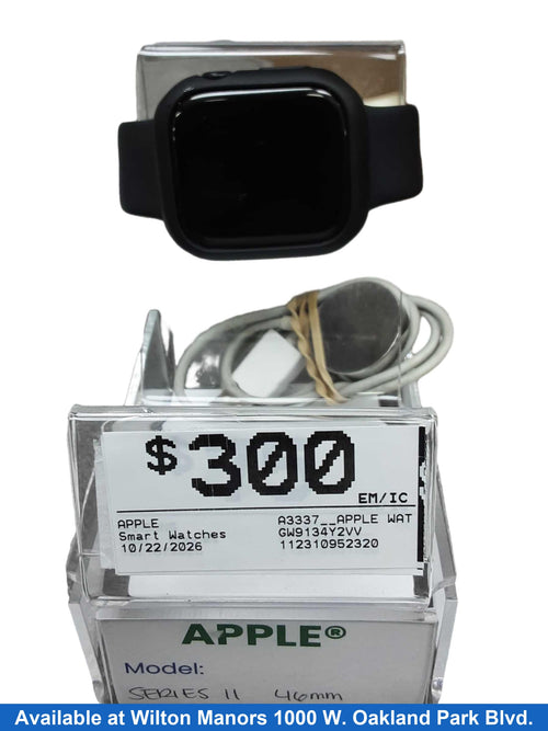 Apple A3337__apple Watch Hermes Series 11 Black Smart Watch