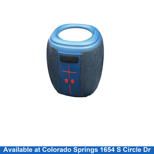 Zero Statik Base-spkr-blue Blue Portable Speaker