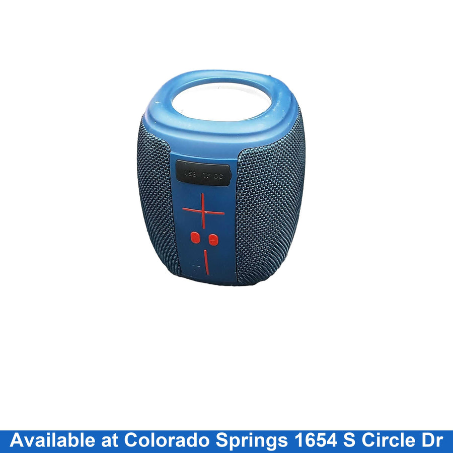 Zero Statik Base-spkr-blue Blue Portable Speaker