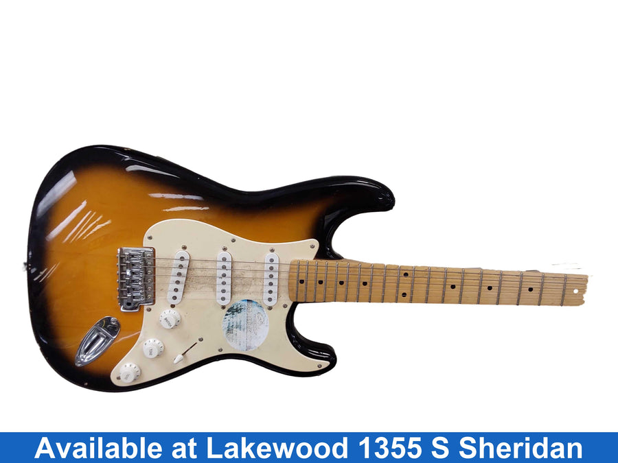 Squier Fender Brown Electric Classic Guitar