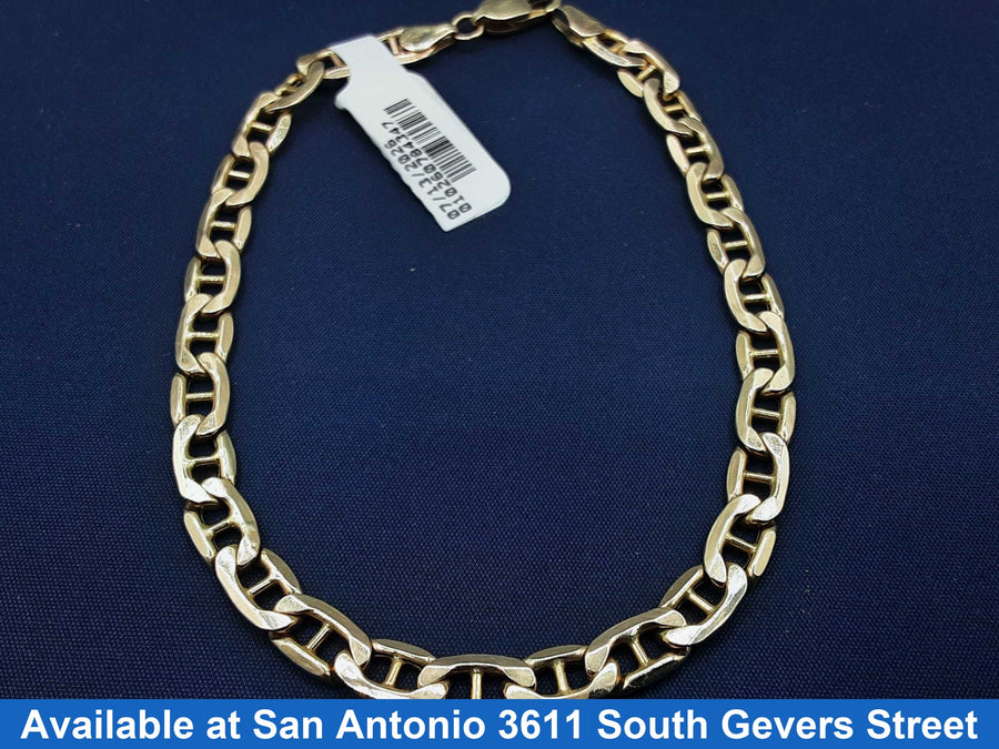 Gucci Bracelet - Yellow Gold 10k (.417) 5.2 grams 8 inch