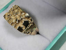 Men's Ring - Yellow Gold 10k (.417) 4.1 grams Size 10.5