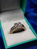 Women's Ring - Yellow Gold 10k (.417) 4.4 grams Size 9