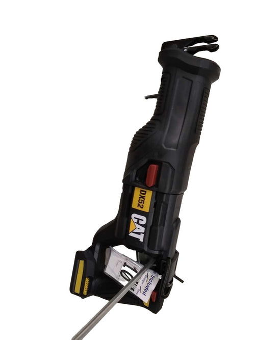Cat Dx52 Black Cordless Reciprocating Saw