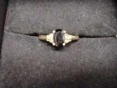 Women's Ring - Yellow Gold 10k (.417) 1.6 grams Size 20
