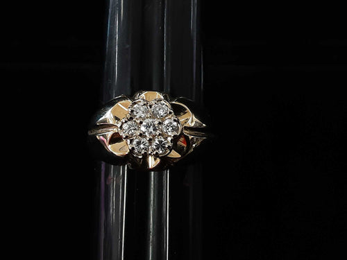 Men's Ring - Yellow Gold 14k (.585) 10 grams Size 11.5