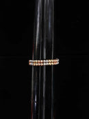 Women's Ring - Tricolor Gold 14k (.585) 2.2 grams Size 7