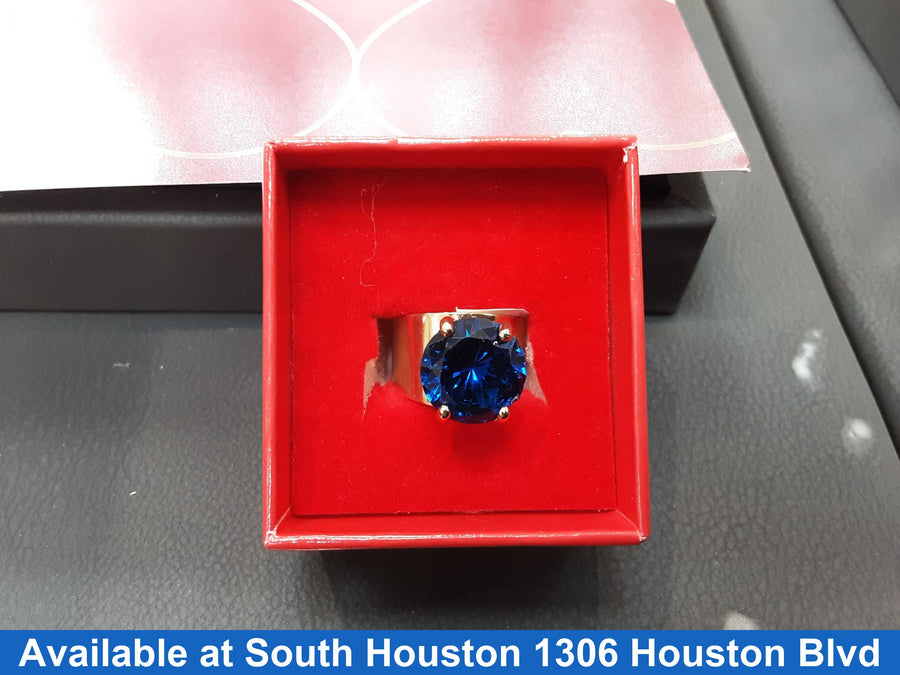 Women's Ring - Yellow Gold 10k (.417) 8.6 grams Size 6.5