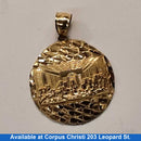 Coin Pendant - Yellow Gold 10k (.417) 3.2 grams