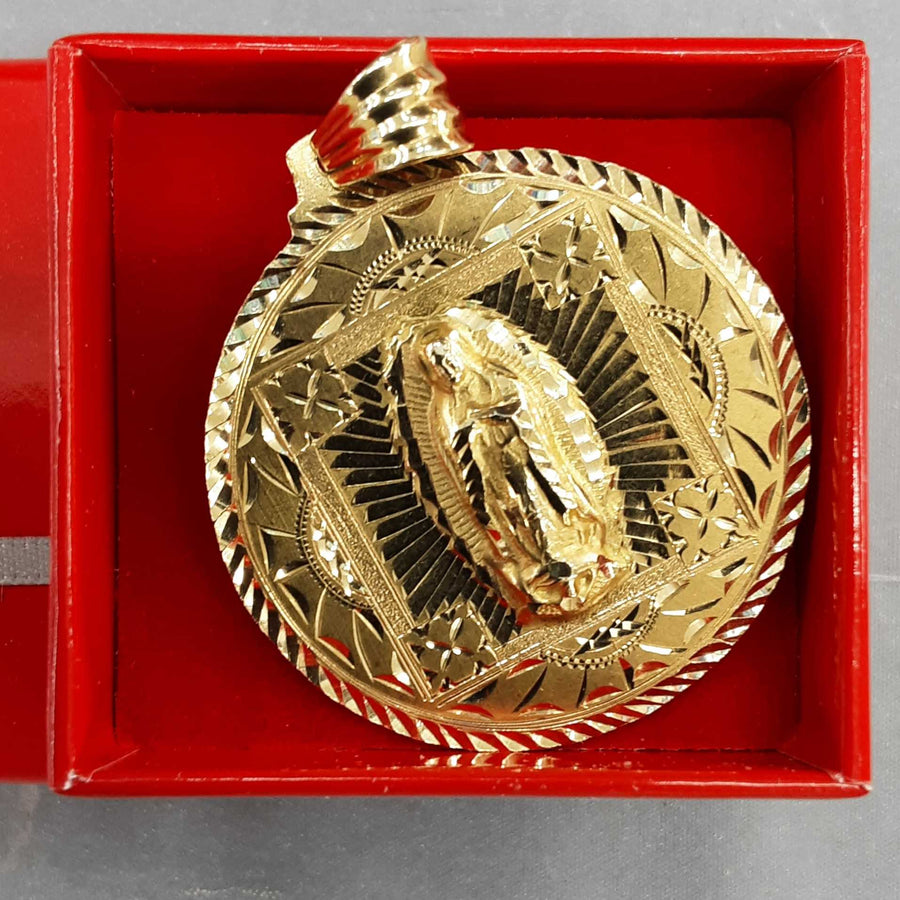 Religious Pendant - Yellow Gold 14k (.585) 13.5 grams