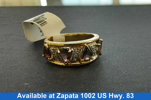 Women's Ring - Yellow Gold 14k (.585) 4.3 grams Size 8.5