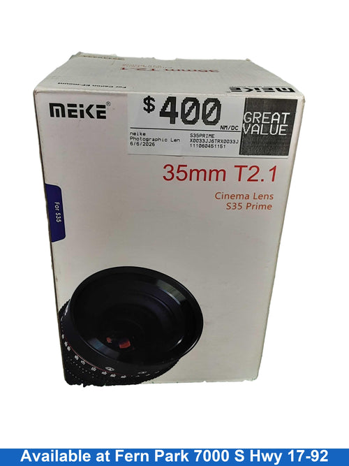 Neike S35prime Black Photographic Lens