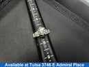 Women's Ring - Solitaire - White Gold 14k (.585) 10.2 grams Size 7.5