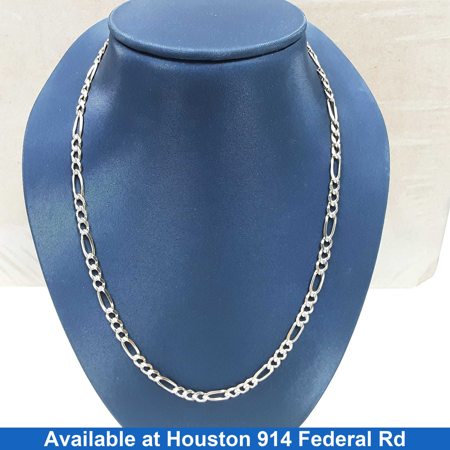 Figaro Chain - Yellow Gold 14k (.585) 14.5 grams 24 inch