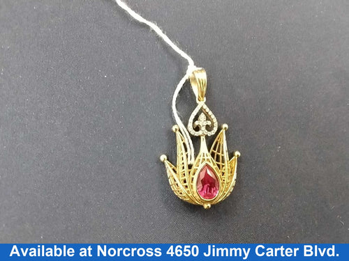 Pendant - Yellow Gold 14k (.585) 3.7 grams