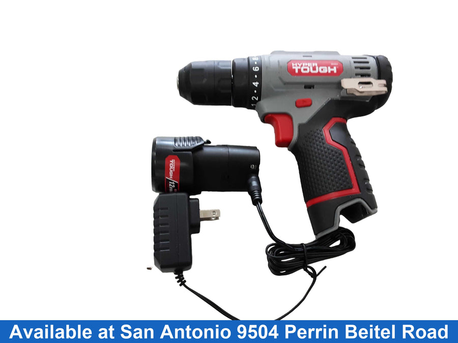 Hyper Tough 99303 Gray Cordless Standard Drill