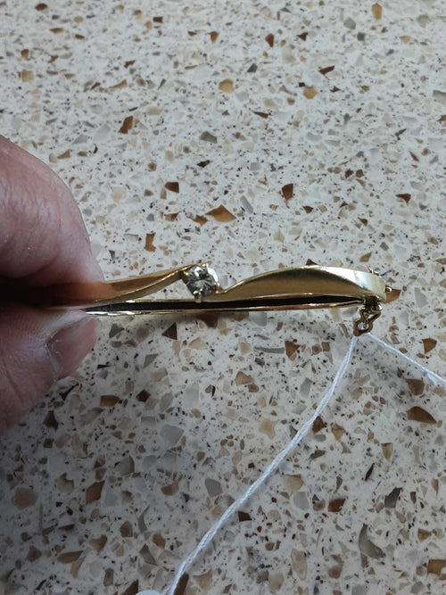 Bangle Bracelet - Yellow Gold 18k (.750) 23 grams 7 inch
