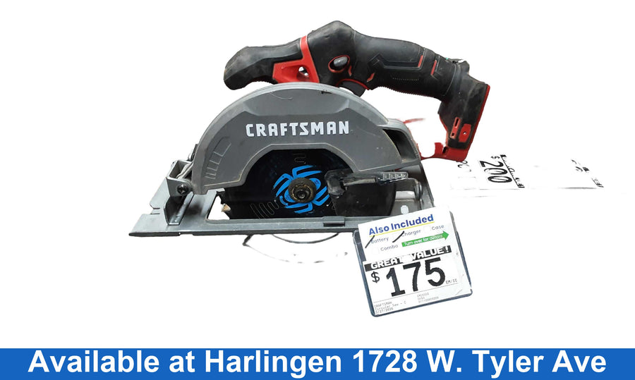 Craftsman Cmcs500 Red Cordless Circular Saw