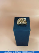 Men's Ring - Yellow Gold 10k (.417) 26 grams Size 10.5