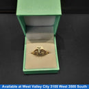 Ring - Engagement Set - Yellow Gold 14k (.585) 3.3 grams Size 20