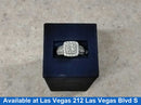 Women's Ring - Anniversary - White Gold 14k (.585) 6.1 grams Size 20