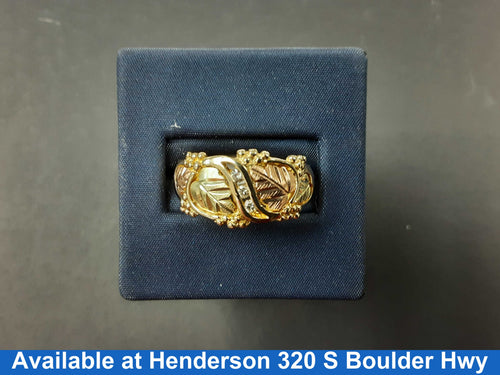Women's Ring - Yellow Gold 10k (.417) 4.2 grams Size 10