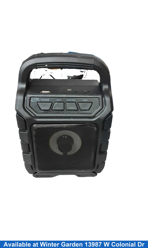 Ilive Isb199b Black Portable Speaker