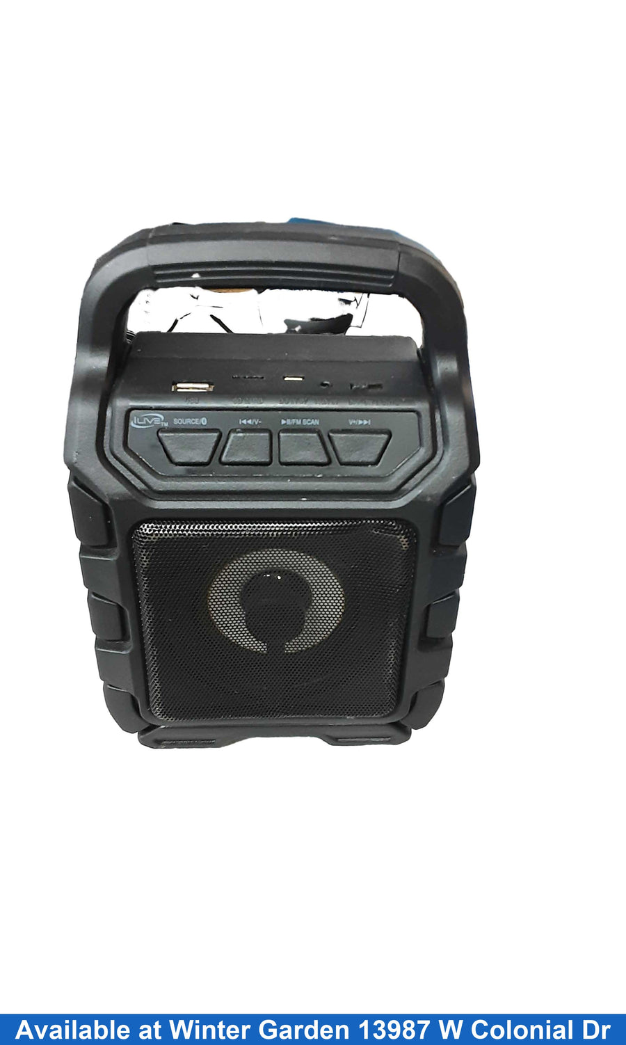Ilive Isb199b Black Portable Speaker