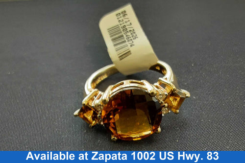 Women's Ring - Yellow Gold 14k (.585) 5.8 grams Size 8
