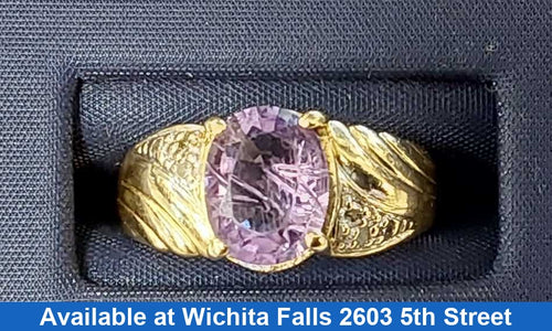 Women's Ring - Yellow Gold 10k (.417) 4.9 grams Size 8