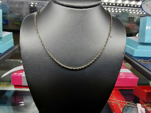 Rope Chain - Yellow Gold 10k (.417) 4.3 grams 27 inch