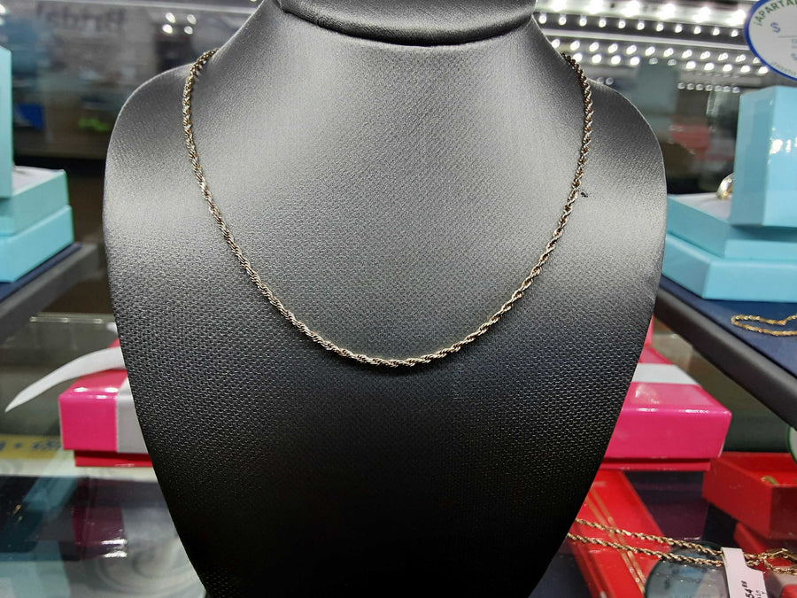 Rope Chain - Yellow Gold 10k (.417) 4.3 grams 27 inch